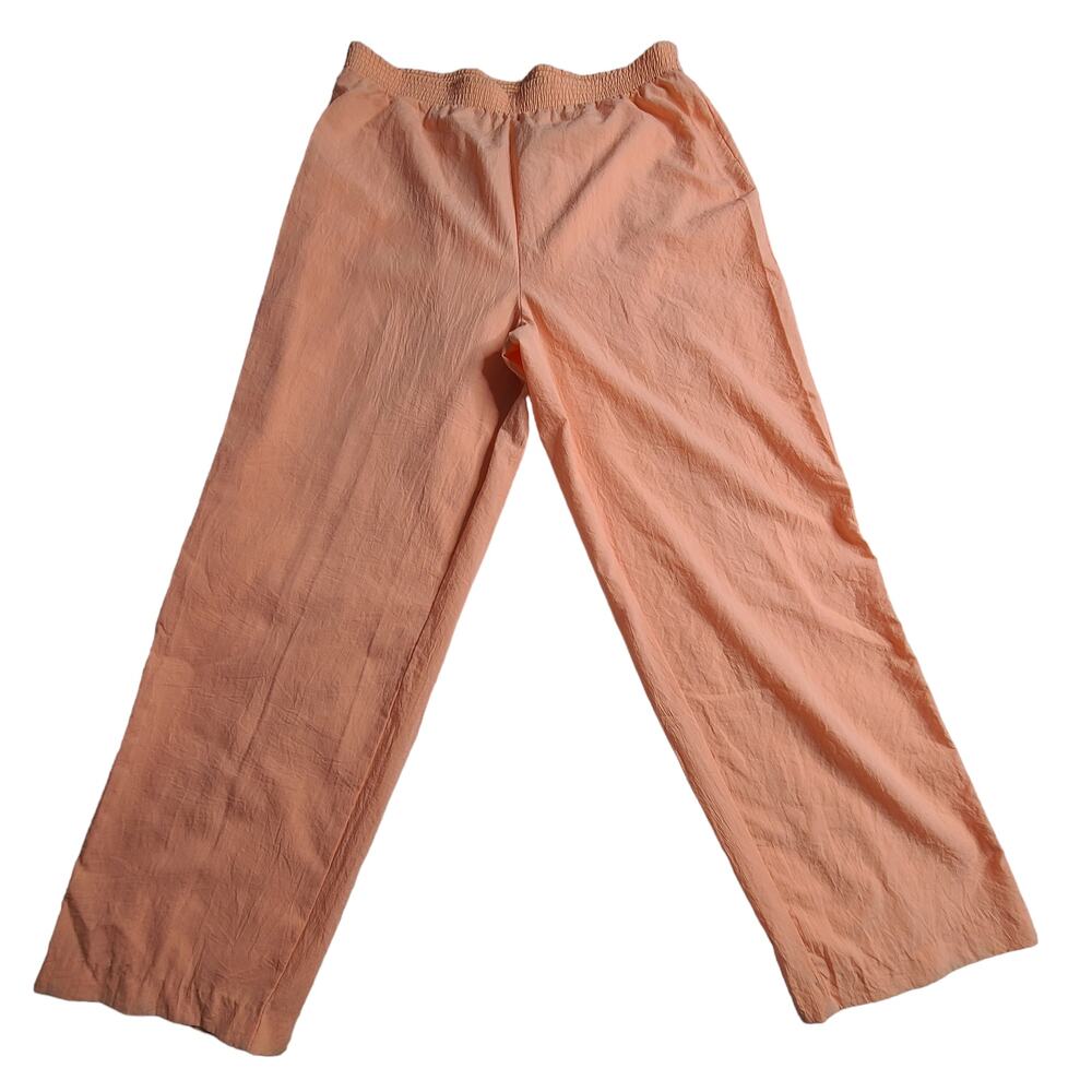 Vintage Coral Pink Tapered Leg Carrot Pant High Elastic Waist Jon Perry 18  2203